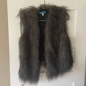Faux Fur Women’s Vest